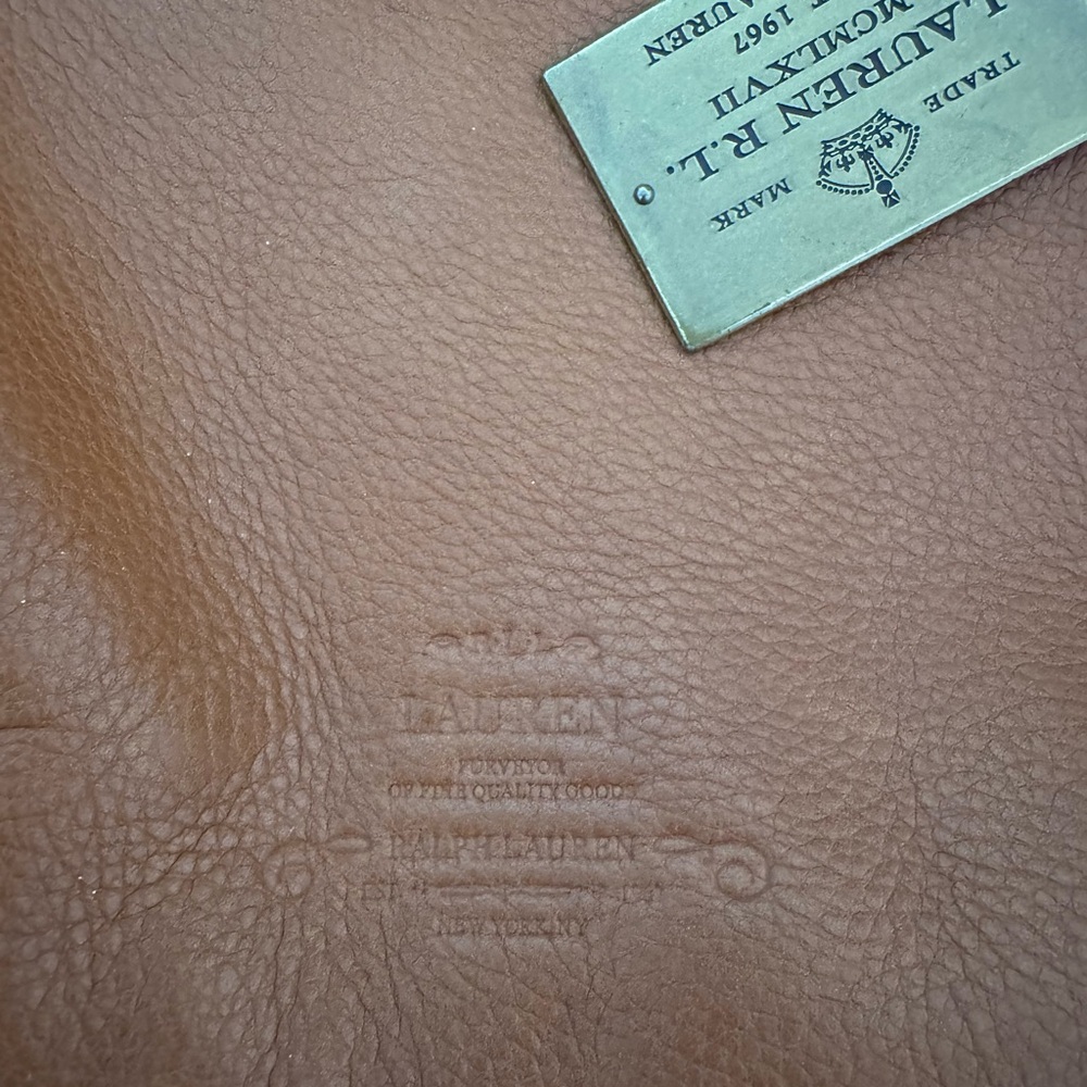 Tan Leather Crossbody Bag - Picture 5 of 5